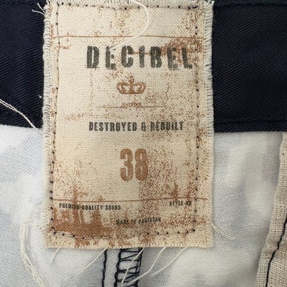 Decibel Cargo Jogger Shorts Pants Mens 38 Multicolor Geometric Navajo Print NWT - Picture 7 of 15